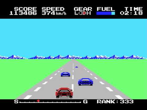 Hyper Rally (1985, MSX, Konami)