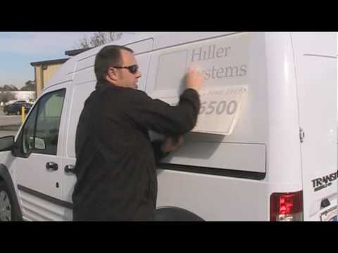 How to Apply Vinyl Letters and Graphics to a Van Part 1-9:39min