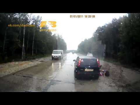 Os impressionantes acidentes das estradas russas