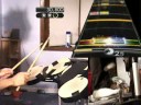 Inside the Fire by Disturbed (Rock Band expert drums) 5 stars w/hands, foot close-up