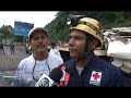 Un fallecido en vuelco de rastra con madera