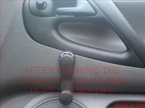 how to remove vw polo door panel