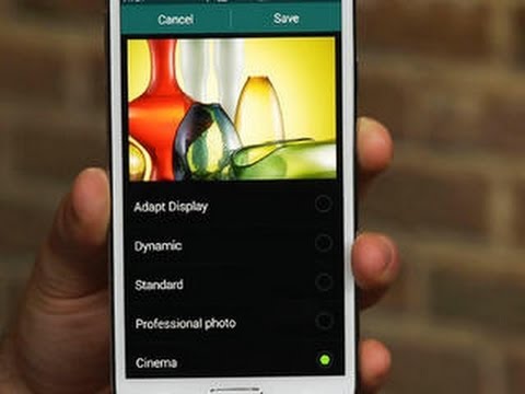 CNET How To - Choose the right screen mode on the Galaxy S5