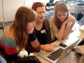 GRØNskole: der redigeres i pressegruppen (1)