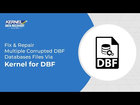 how to repair dbf