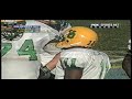 Oregon RB Reuben Droughns breaks leg and keeps playing