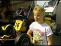 Young Jenson's go-kart race