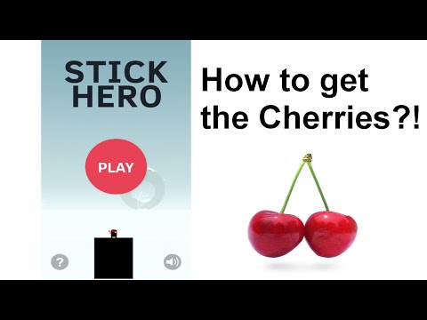 how to collect cherries in stick hero