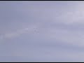 \"SKY ARROW\" on floats.