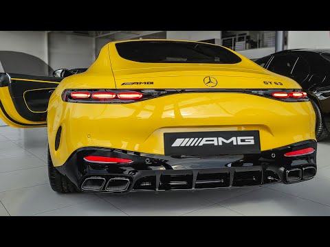 NEW! 2024 Mercedes AMG GT 63 Coupe - Start Up, Interior & Sound