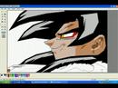 how to draw ssj4 goku