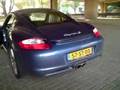 acceleratie van een Porsche Cayman S