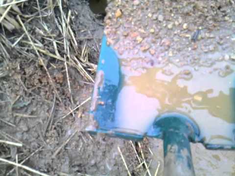 how to drain agricultural land