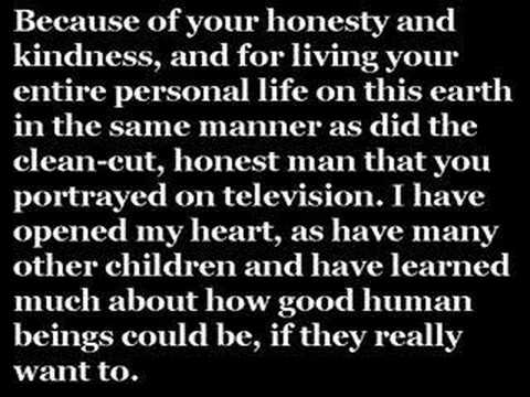 Clayton Moore - The death of a great American Hero.