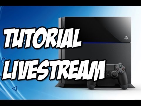 how to live stream on ps4