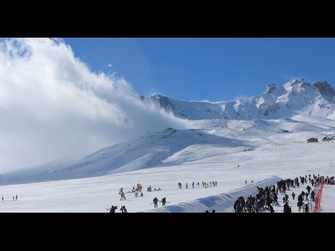 Спуски на лыжах! Улудаг
