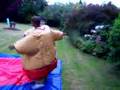 Two of my mates battling in Sumo