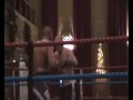 Rob Gibson boxing fight 2 round 2