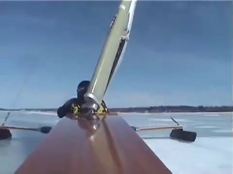 DN Iceboating on White Lake Michigan