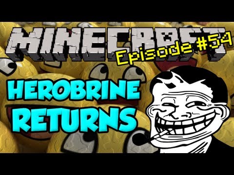 Minecraft: Trolling! Episode 54 - Herobrine Loves Cats!