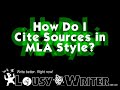 How to Cite Sources Inside the Text in MLA Style