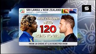 ICC Cricket World Cup T20 2014 New Zealand v Sri L