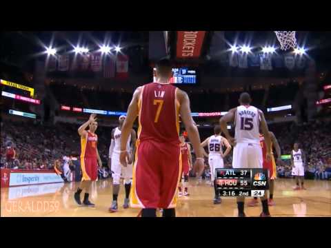 Jeremy Lin highlights vs Hawks || DEC 31, 2012 || HD ||