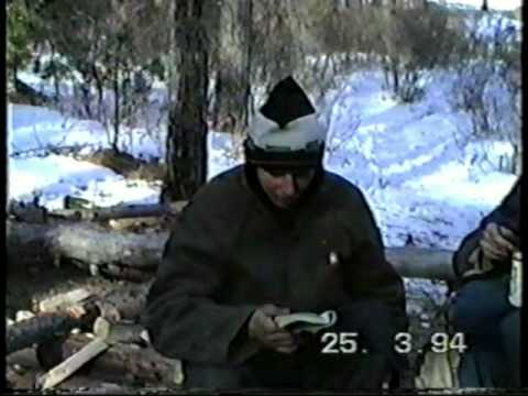 1994 Ледовый переход через озеро Байкал. Архив видео турклуба 'Наследники'