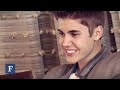Behind the scenes at Justin Bieber's Celebrity 100 cover shoot.
