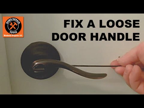how to fit a wc door handle