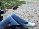 Cold day on Taquaras beach