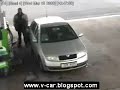 Guy's Hit By Rolling Wheel