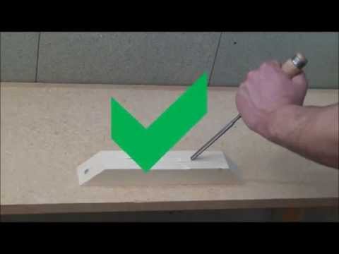 Stecheisen Handhabung Deutsch [English Sub]