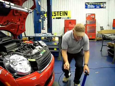 how to change oil mini cooper s