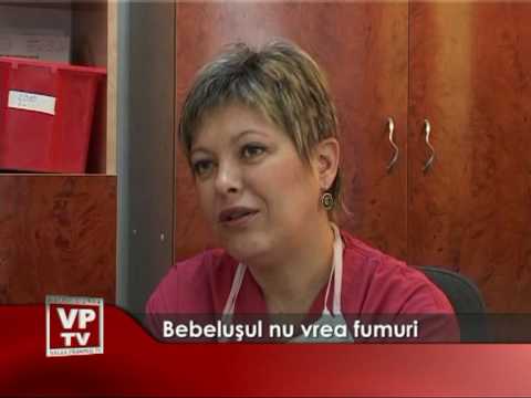 Bebeluşul nu vrea fumuri