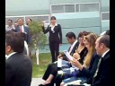 Icel Izcalli-Entrega de papeles a graduados