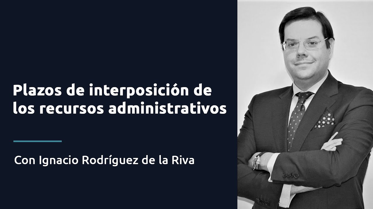 Plazos de interposición de los recursos administrativos