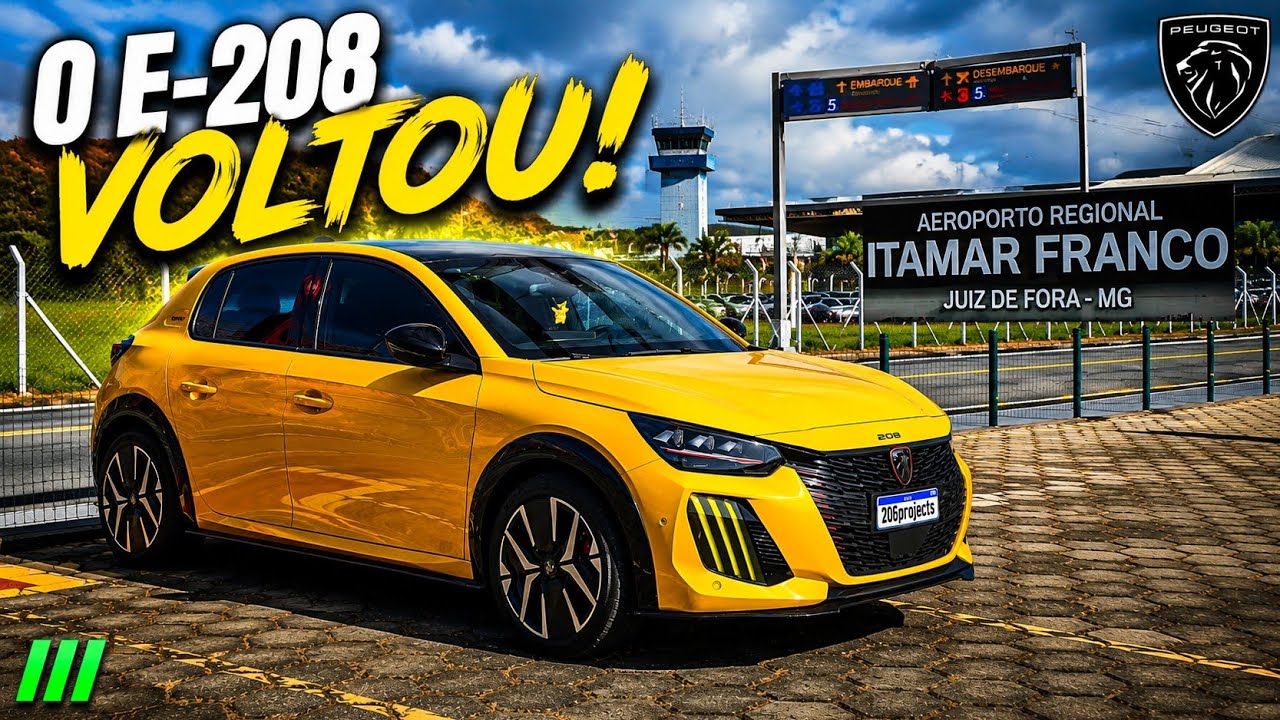 O E-208 VOLTOU! Mas fui fazer o quê no aeroporto?