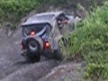 Eduardo subiendo un terreno en la Cangrejera