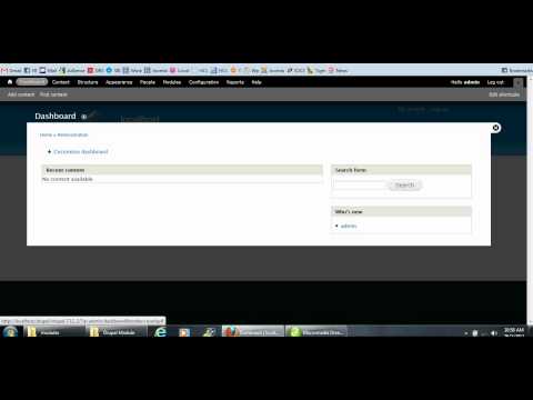 Continuous rss scrolling drupal module