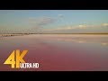PINK LAKE, UKRAINE - 4K ULTRA HD NATURE RELAX ..