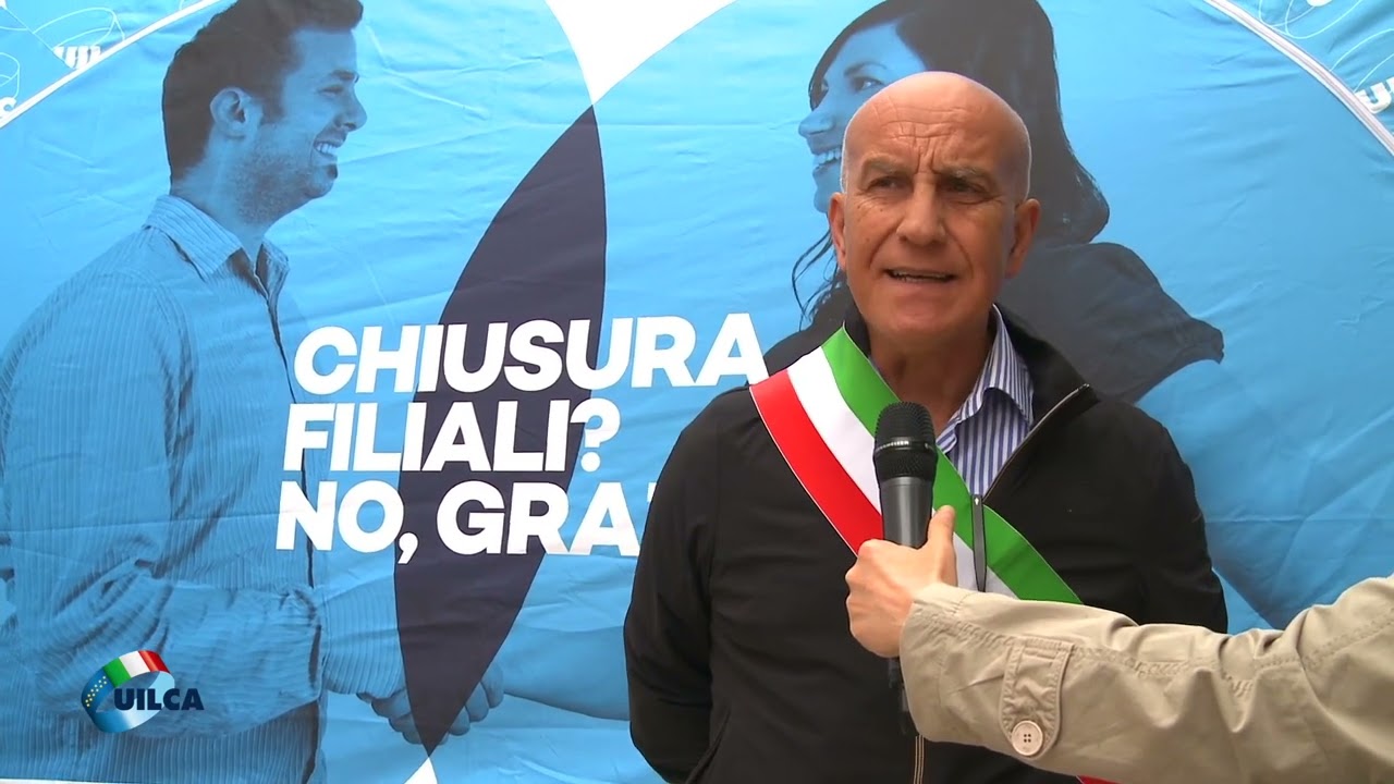 Francesco Comanda sulla campagna Uilca contro la desertificazione bancaria