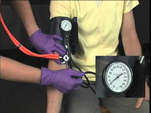 how to read a blood pressure gauge