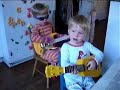 Myles and Austin sing