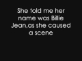 Billie Jean lyrics (lyrics in video)