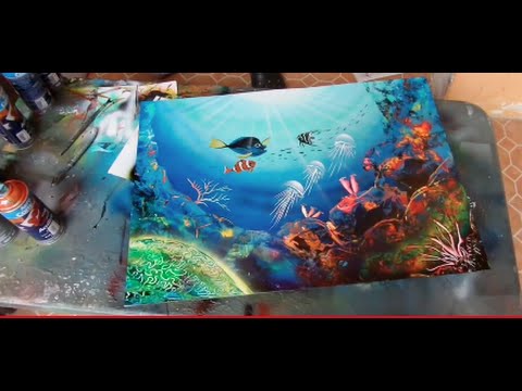 how to art spray paint