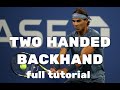 Tennis Tips - Backhand - Mario LLano, RItennisacademy.com -  Coaches Corner for nesn  The backhand