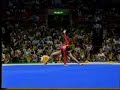 Natalia Laschenova 1988 Olympics compulsory floor
