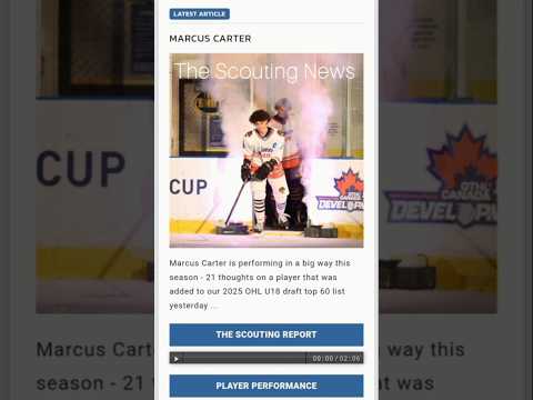 Highlight Video with audio review by The Scouting News on Novemver 7, 2024