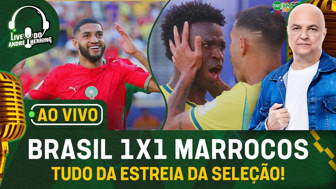 Ao Vivo: Brasil Empata Com O Marrocos Na Estreia Da Copa; Atuação Da Seleção Aprovada  Ou Reprovada?